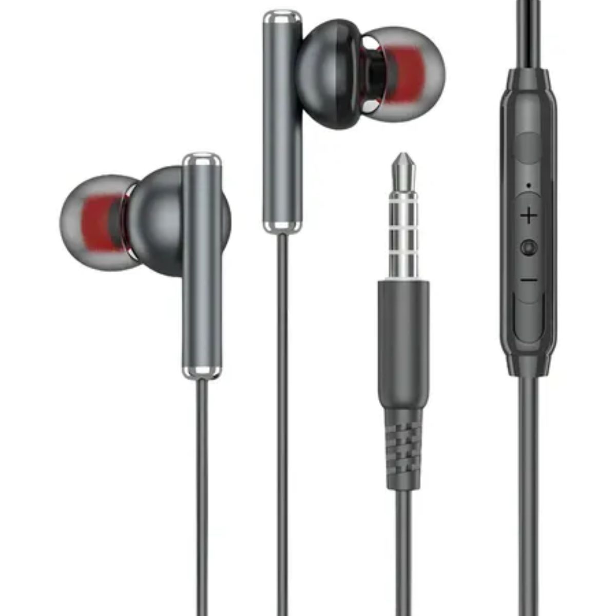 GENERICO - Audífonos Alámbricos PZX 1530 Color Negro