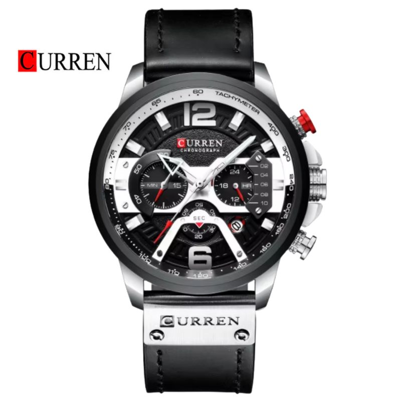 CURREN - Reloj CURREN Cronografo 8329 Para Hombre - Negro