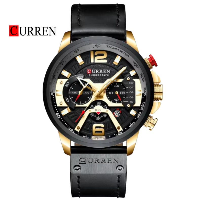 CURREN - Reloj CURREN Cronografo 8329 Para Hombre - Negro
