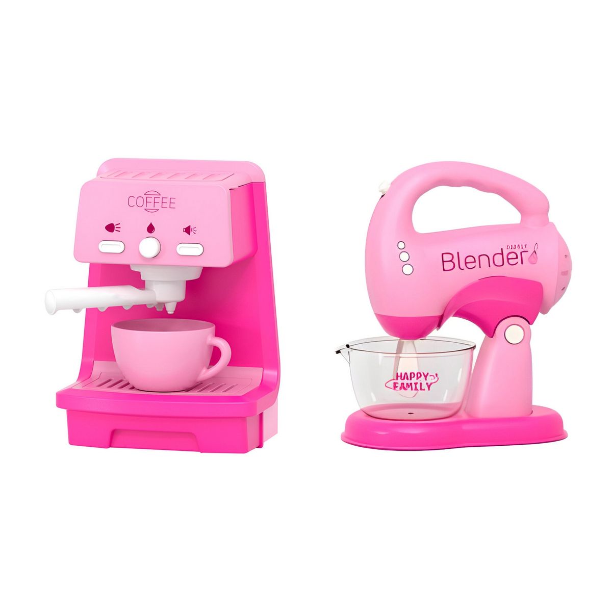 GENERICO - Cafetera Y Batidora De Juguete Niñas Interactivo + Bateria