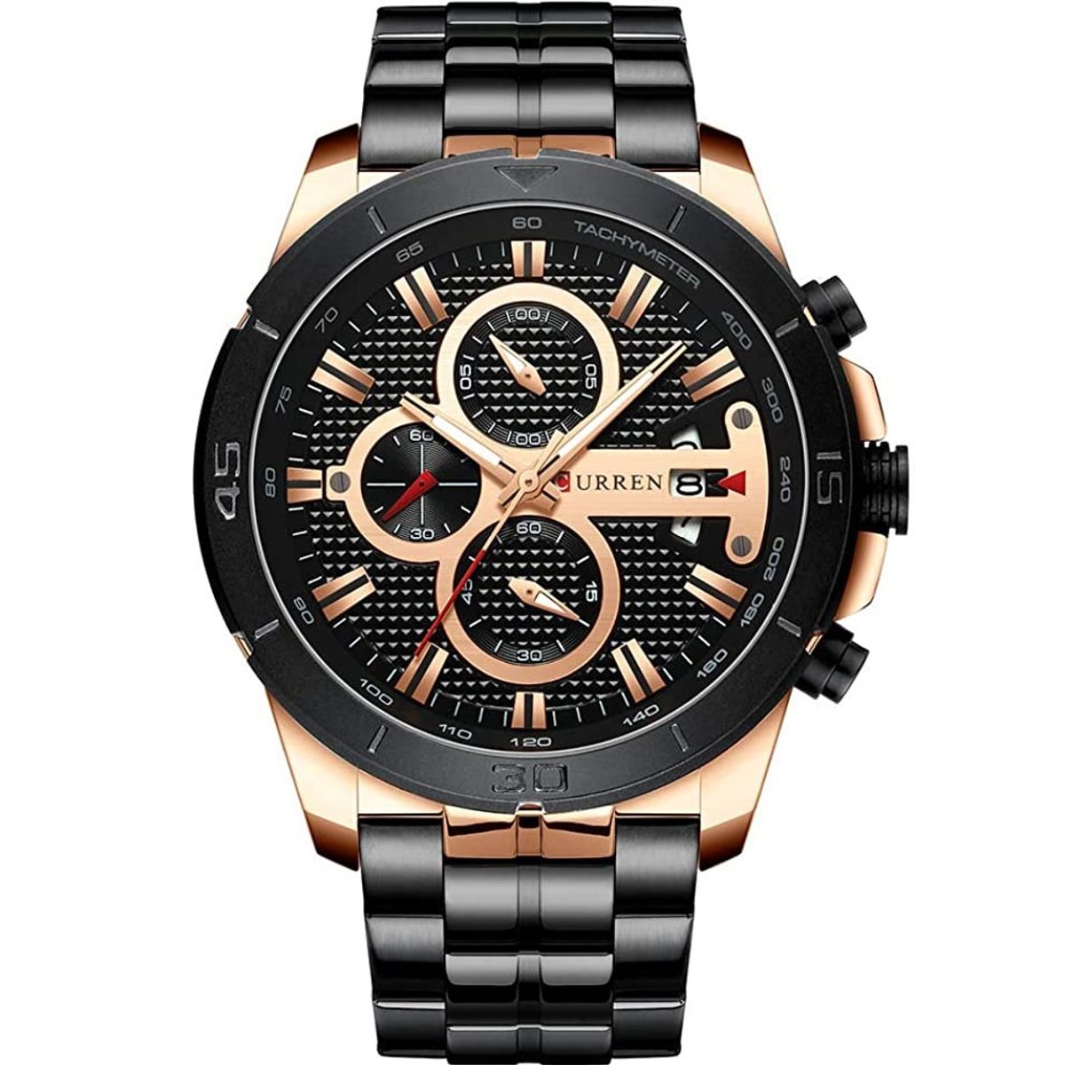 CURREN - Reloj CURREN 8337 Cronógrafo Para Hombre - Negro