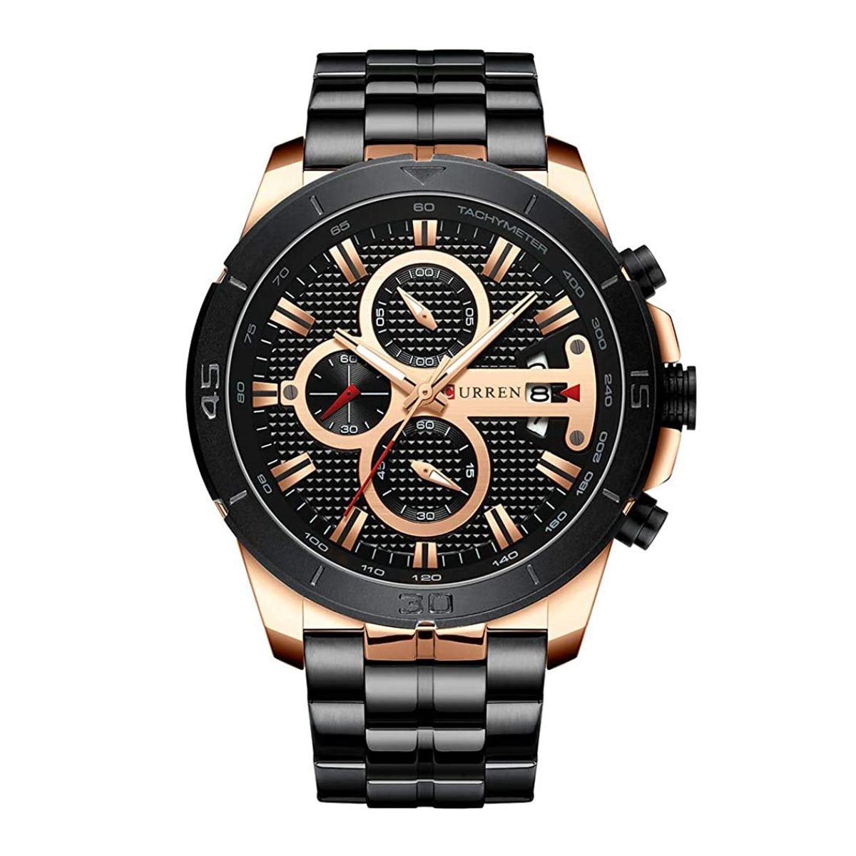 CURREN - Reloj CURREN 8337 Cronógrafo Para Hombre - Negro