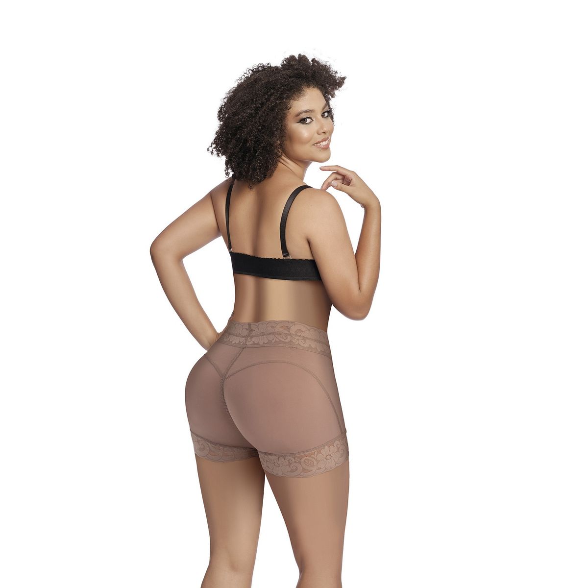 FAJAS TUFIT - Panty faja reductora mujer control abdomen levanta glúteos alta compresión invisible WP 447