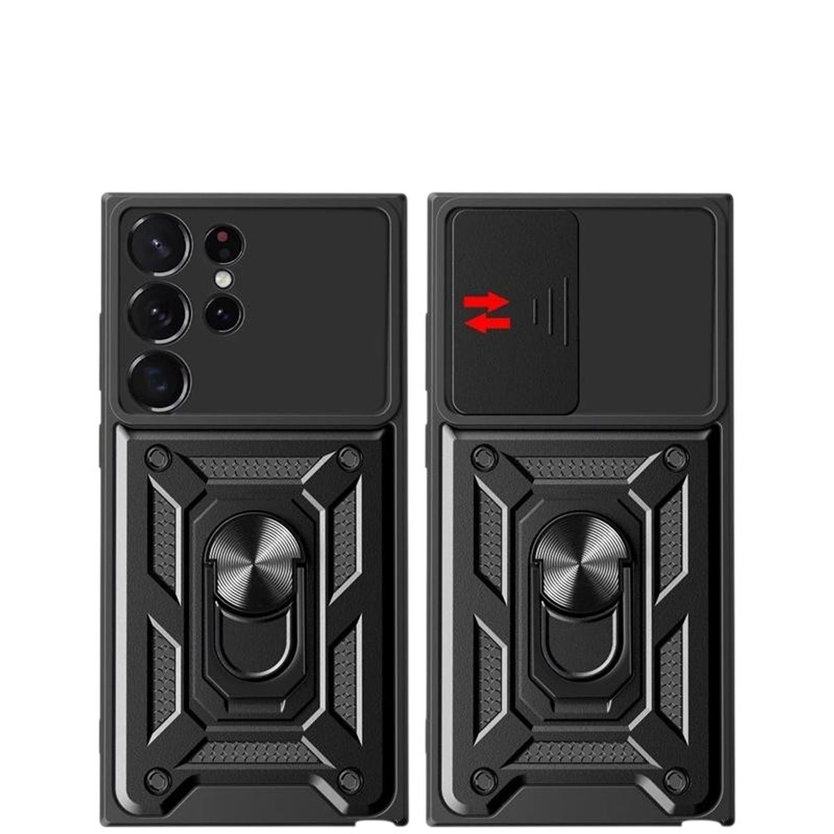 GENERICO - Forro Estuche Protector Funda Para S24 Ultra Con Protector De Cámara