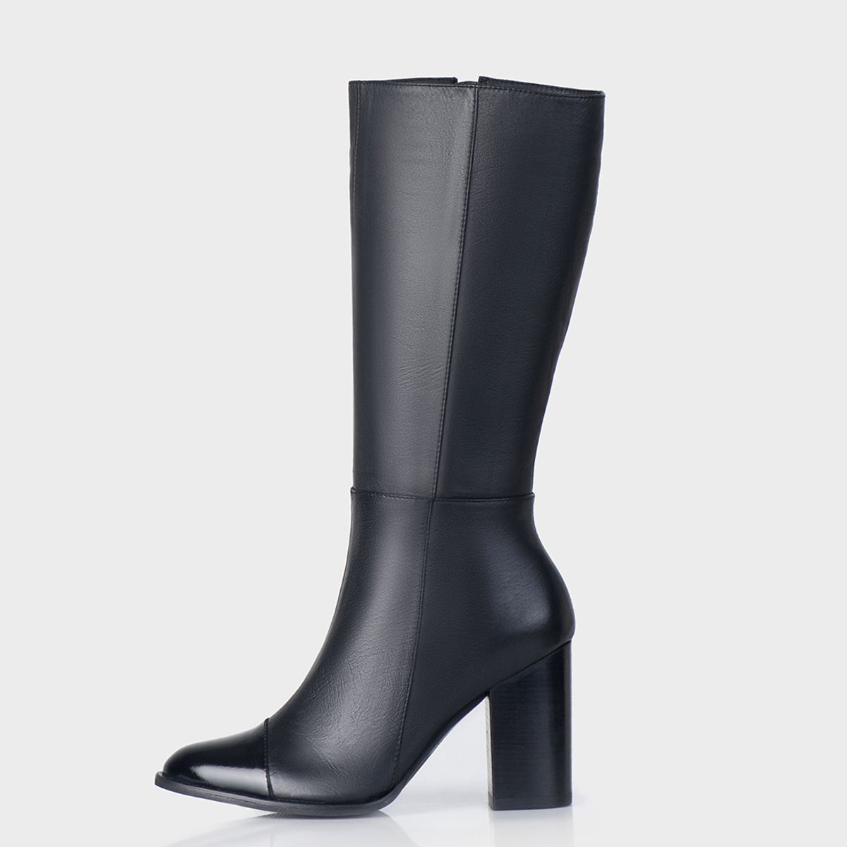 STIVALI - Bota Noa Charol x Cuero Negro