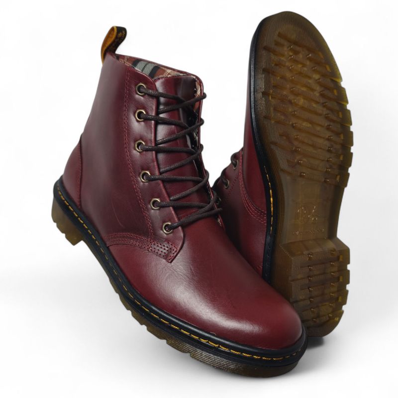 CALZADO CON ALTURA MONSERRATE - Botas en CUERO para hombre marca Monserrate Ref Kayac color vino
