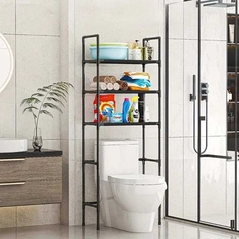 GENERICO - Mueble Organizador Para Baño 3 Niveles Estantería Resistente Multiusos