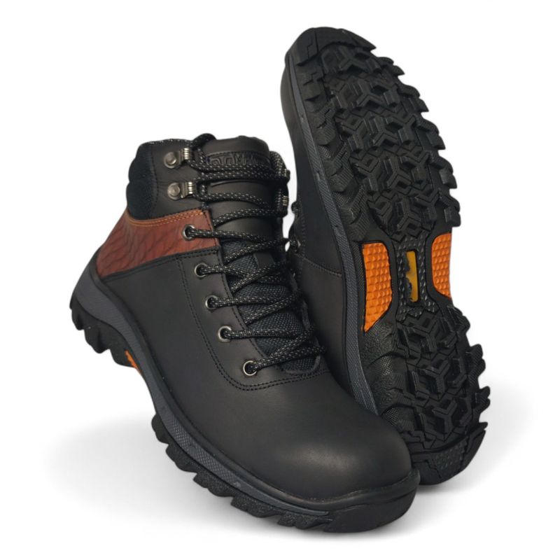 CALZADO CON ALTURA MONSERRATE - Botas en CUERO para hombre marca Monserrate Ref Pradera color Negro