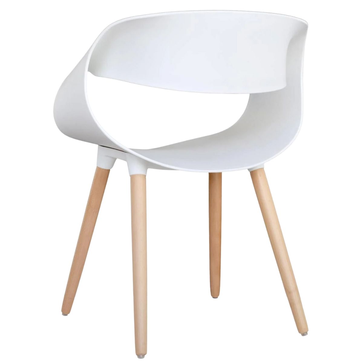 MOBLIHOUSE - Silla Para Comedor Parma Blanca