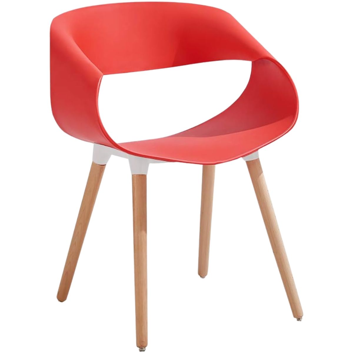 MOBLIHOUSE - Silla Para Comedor Parma Roja