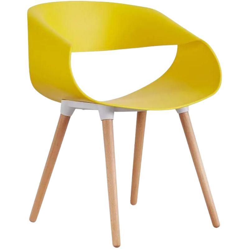 MOBLIHOUSE - Silla Para Comedor Parma Amarilla