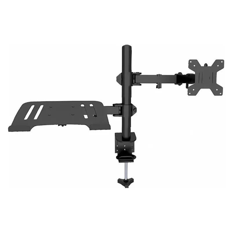 GENERAL - Brazo Monitor Y Laptop Soporte Doble Para Monitor Y Portatil