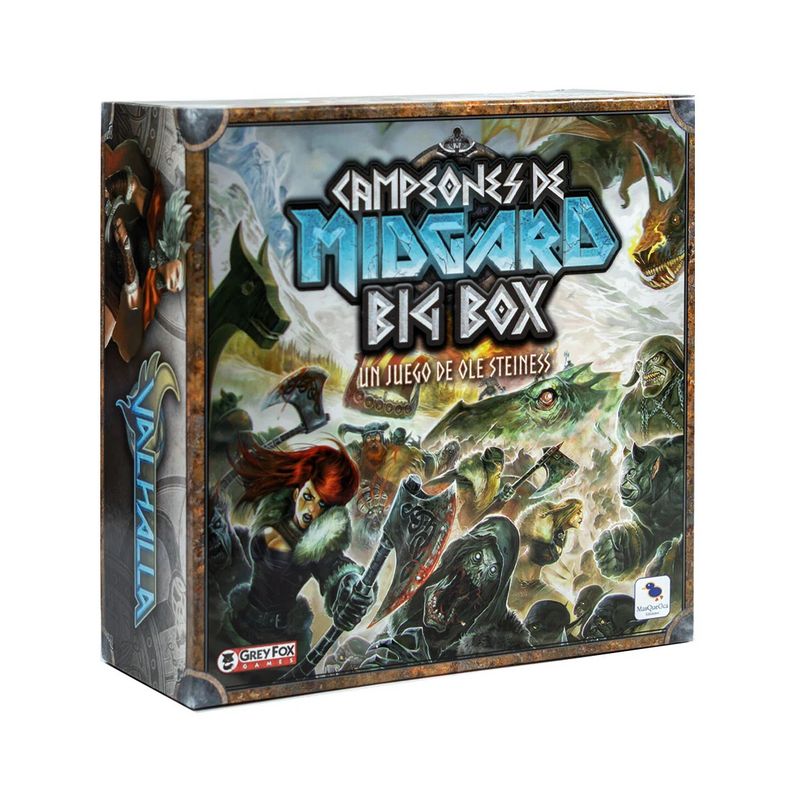 GENERICO - Juego de Mesa Campeones De Midgard BIG BOX