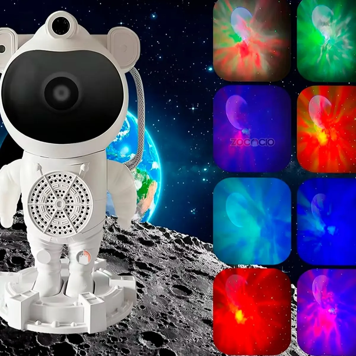 GENERAL LIGHTING - proyector astronauta bluetooth