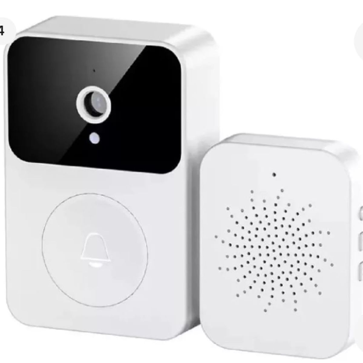 GENERICO - Timbre Inteligente Wifi Con Cámara Intercomunicador Celular
