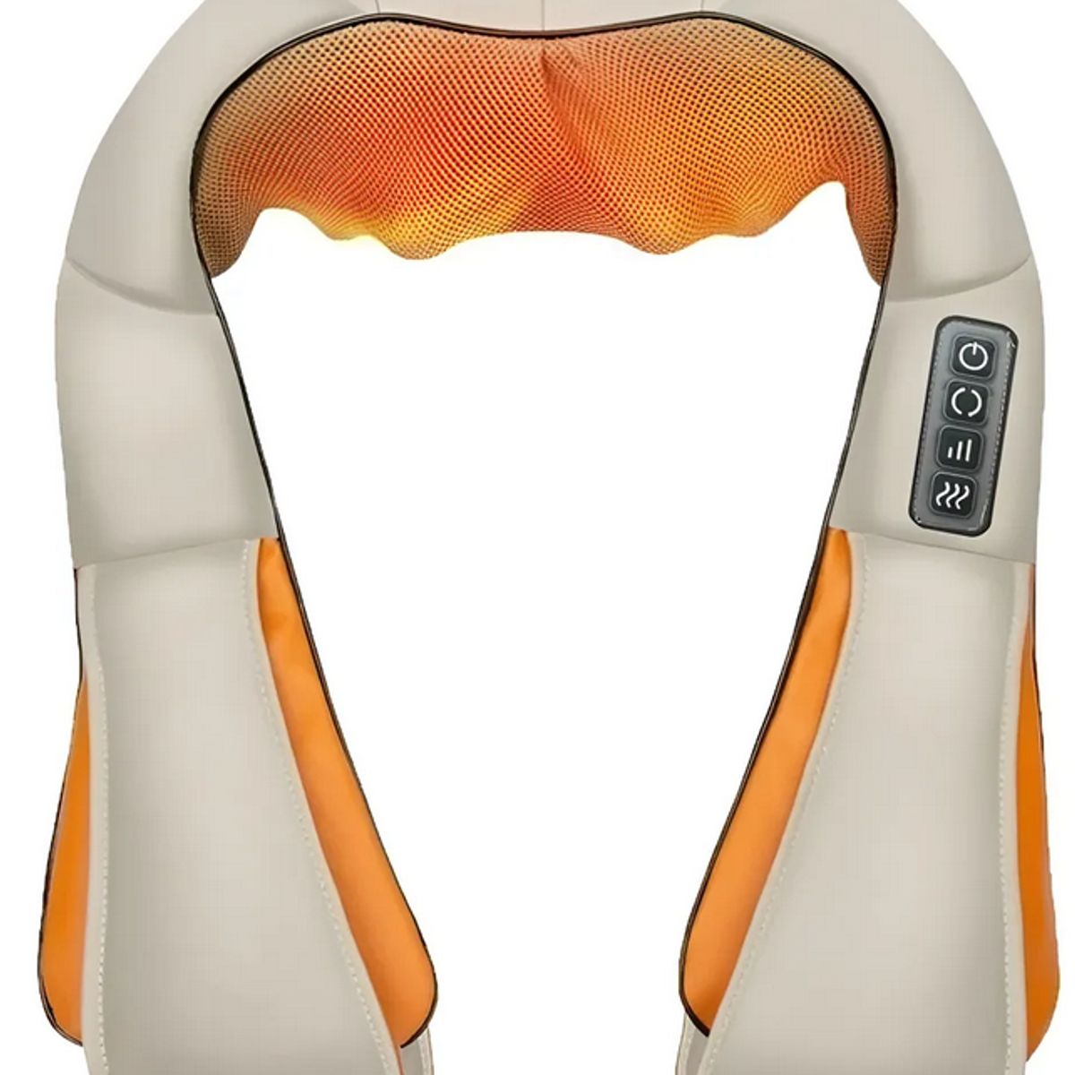 GENERICO - Masajeador Cervical Electrico Espalda Cuello Vibracion Color Nude