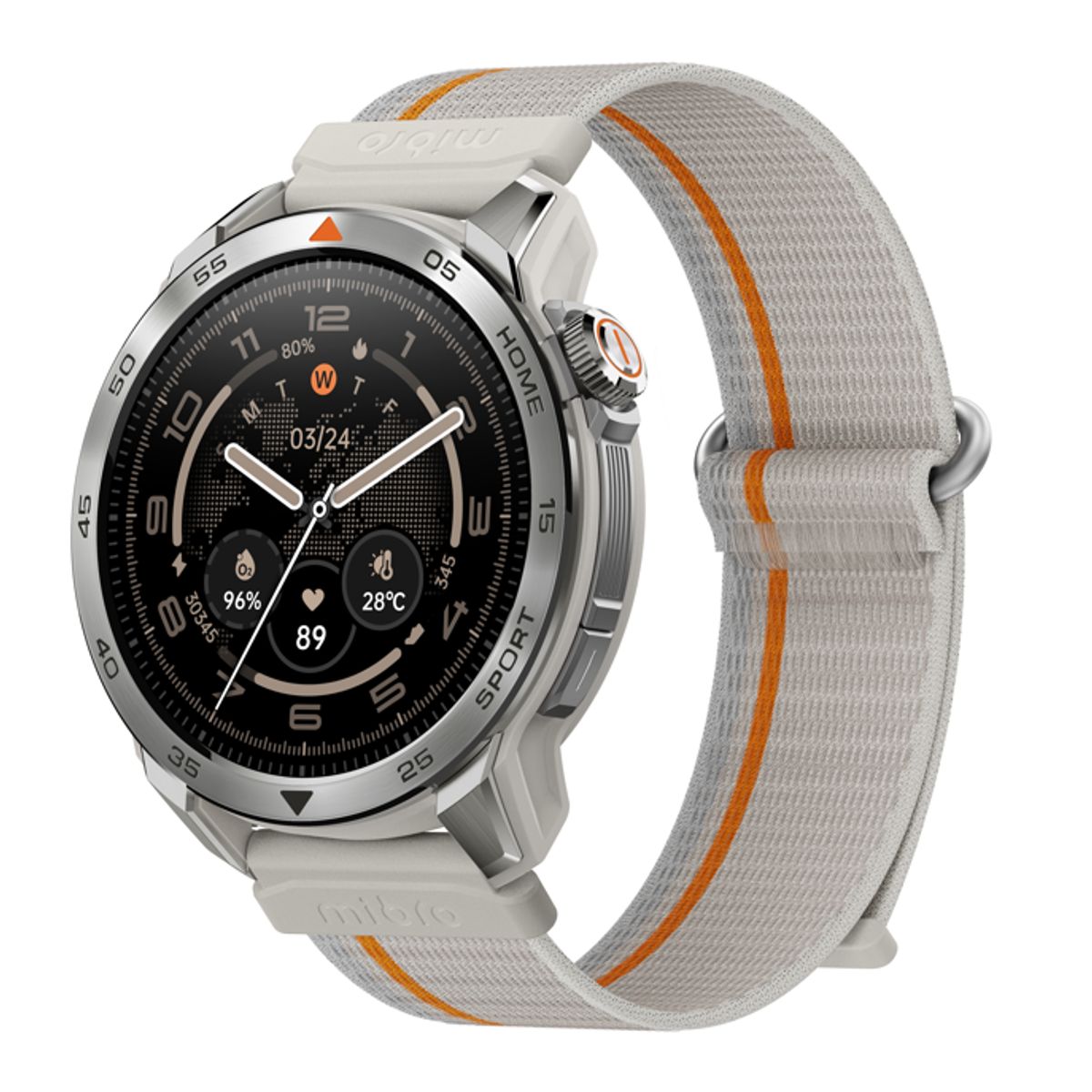 MIBRO - Reloj Inteligente Mibro GS Pro 2 - Beige Claro (Doble Correa)