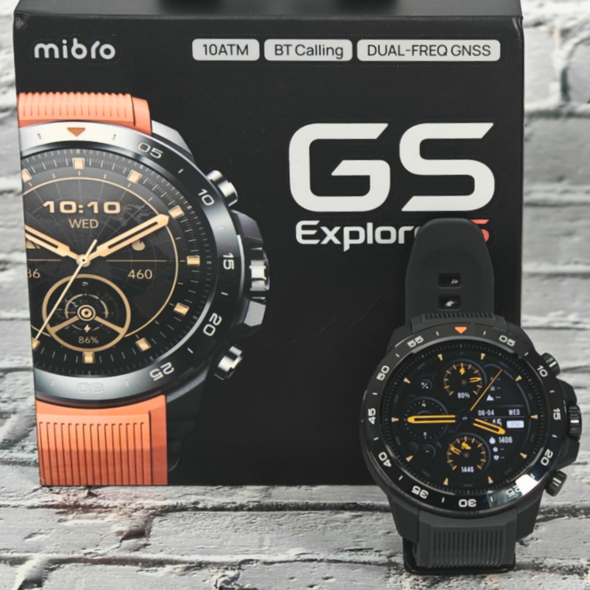 MIBRO - Reloj Inteligente Mibro GS Explorer S - Negro Doble Correa