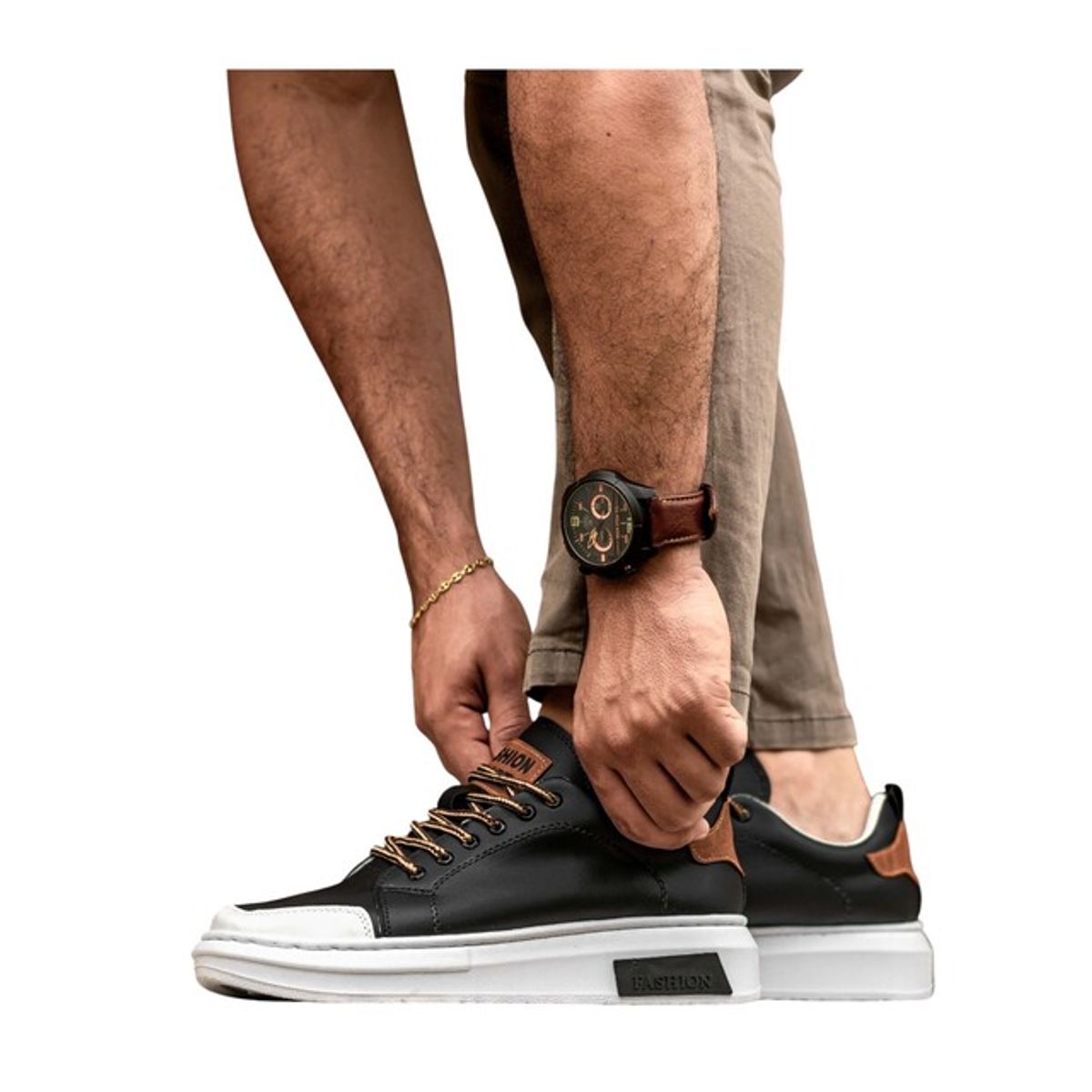 NACIONAL - Tenis fashion Caballero Casuales Cómodos