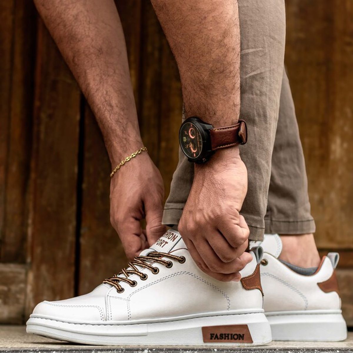 NACIONAL - Tenis fashion Caballero Casuales Cómodos