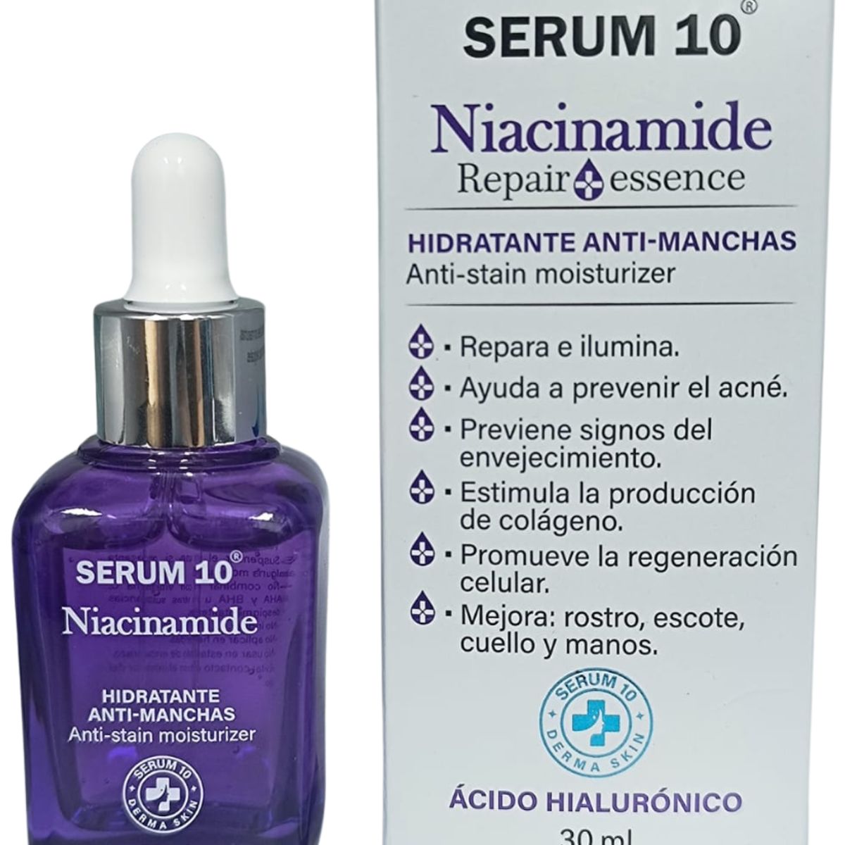 GENERICO - NIACINAMIDA SUERO HIDRATANTE EN GEL ANTIMANCHAS