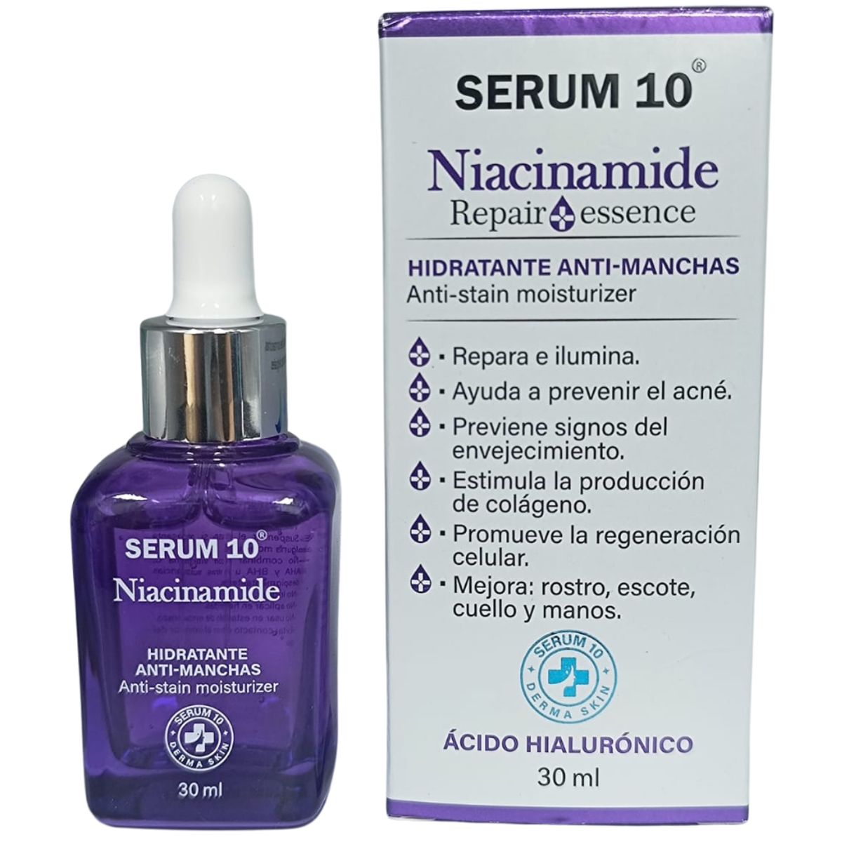 GENERICO - NIACINAMIDA SUERO HIDRATANTE EN GEL ANTIMANCHAS