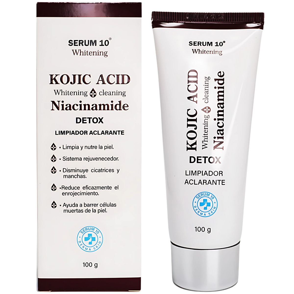 GENERICO - ACIDO KOJICO SERUM EN GEL JABON ACIDO KOJICO CREMA KIT 2UN