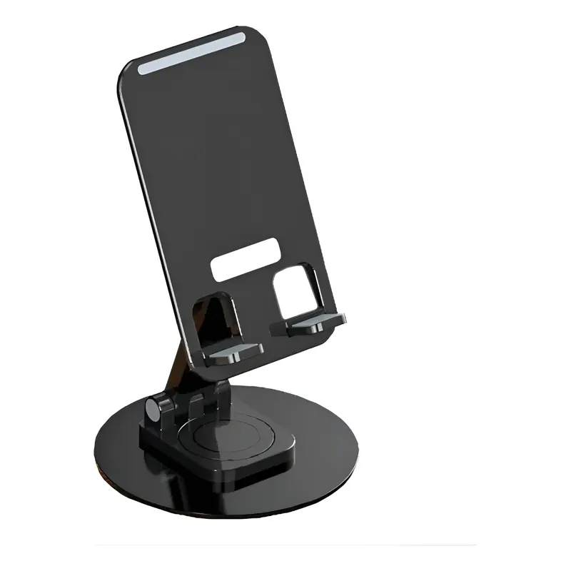 GENERICO - Soporte Base Celular Escritorio Giratorio Ajustable Premium