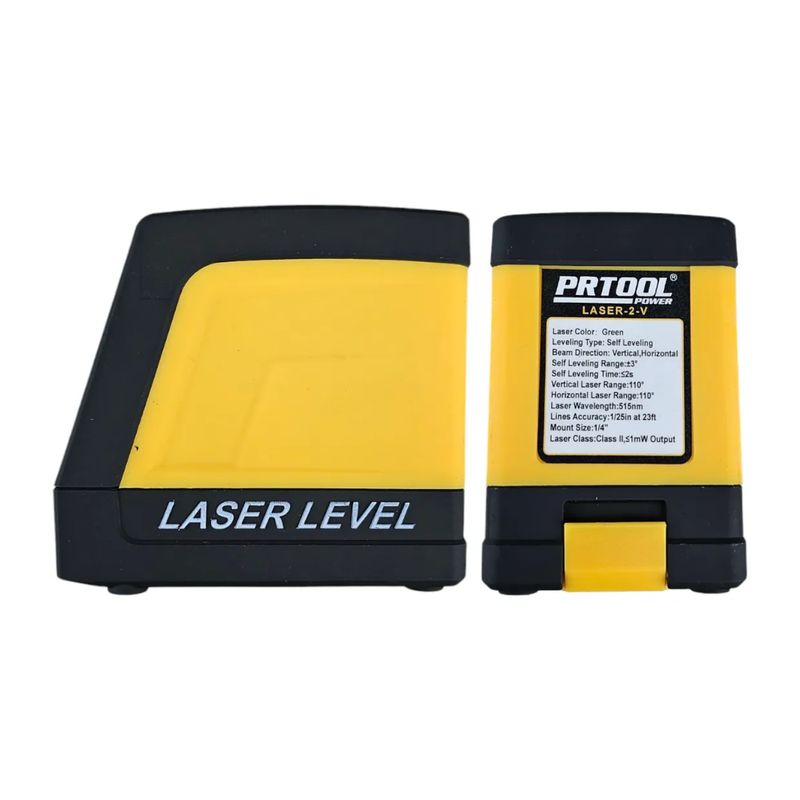 PROTOOL - Nivel Laser 2 Lineas 15m LASER-2-V ProTool + Obsequio