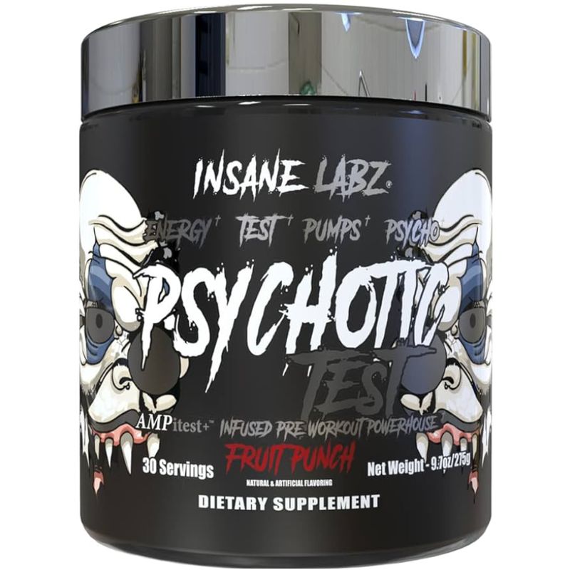 GENERICO - Pre-Entreno Psychotic Test 30 Servicios Insane Labz