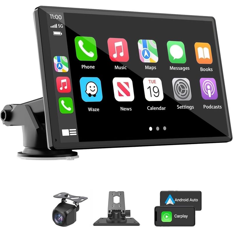 GENERICO - Radio Carro Pantalla Tactil 7 Android Wifi Bluetooth Bowmann
