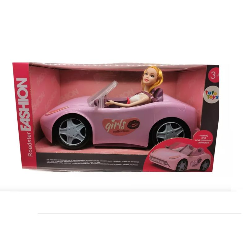 GENERICO - Muñeca En Carro Convertible