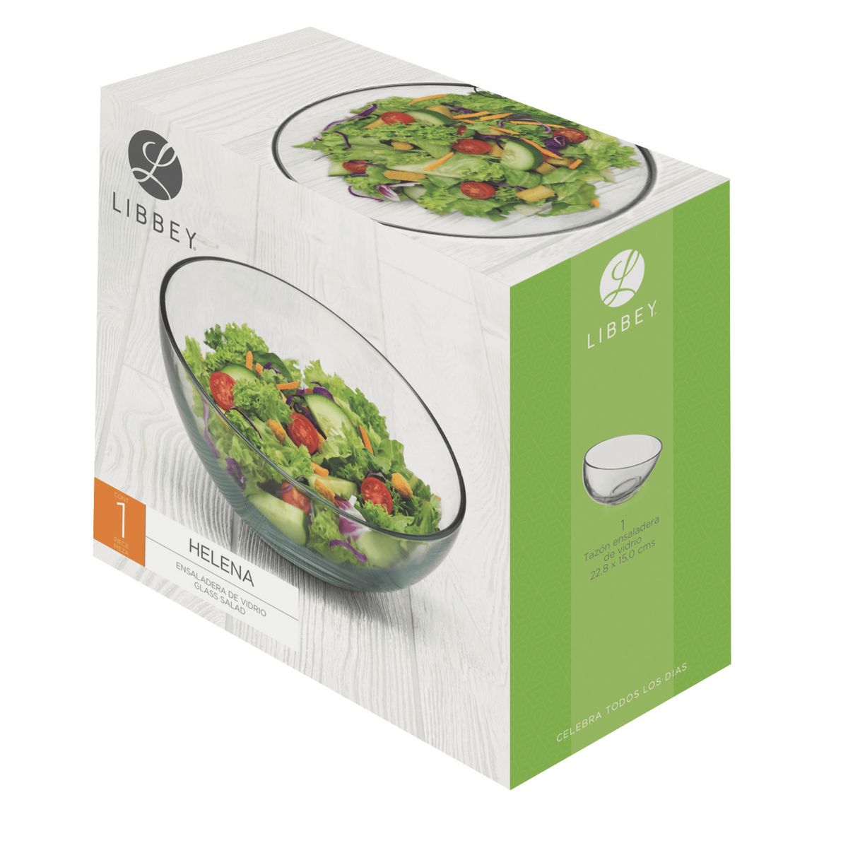 LIBBEY - Ensaladera Helena 22 cm  en Vidrio