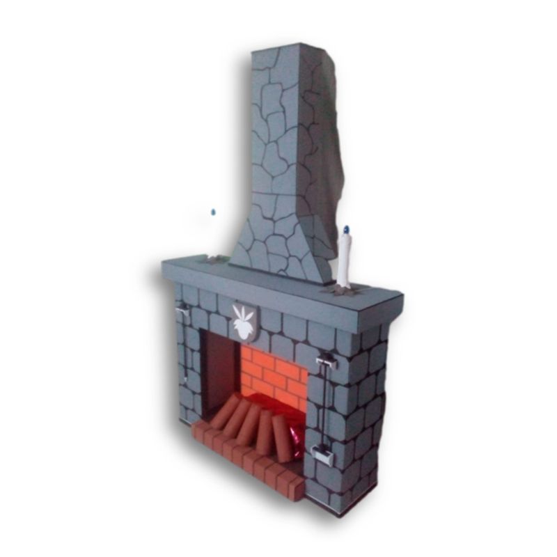 GENERICO - chimenea navideña americana para cotización