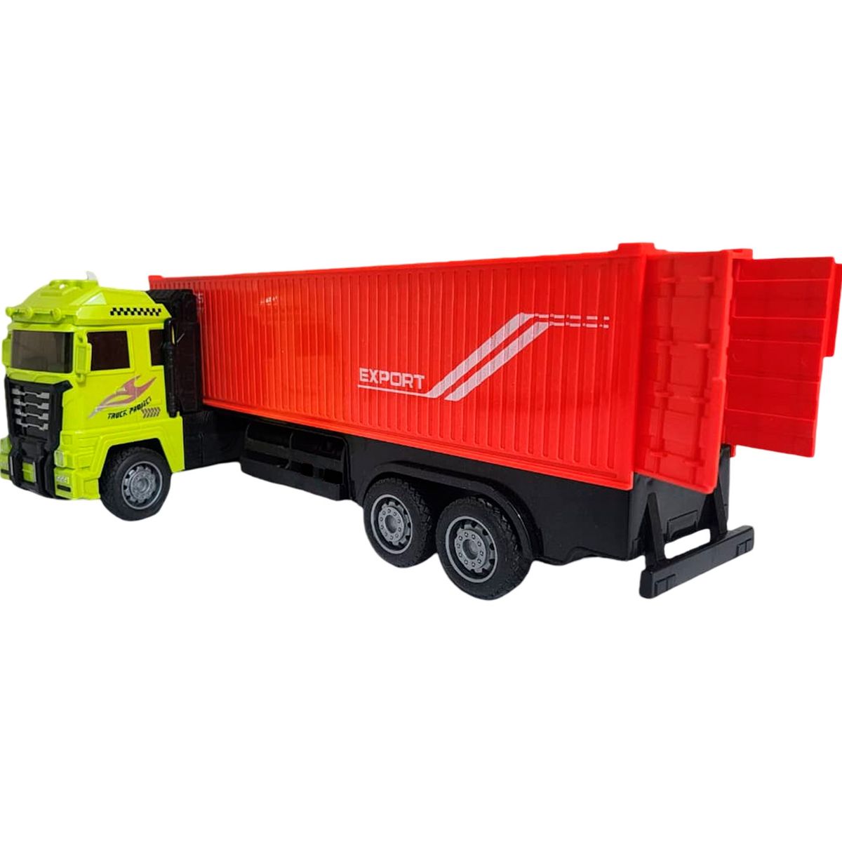 GENERICO - Tractomula Camion Contenedor Transporte Juguete Niños