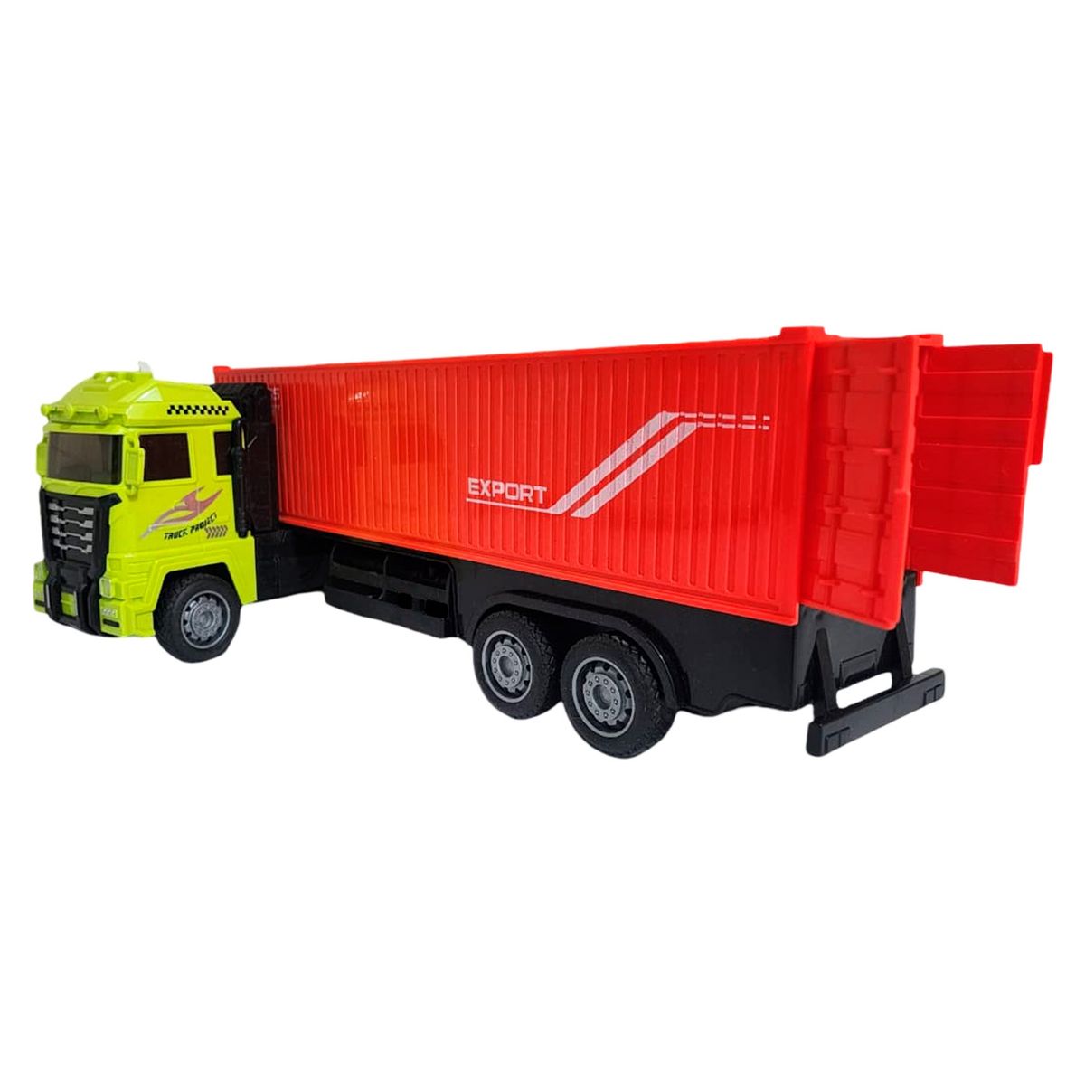 GENERICO - Tractomula Camion Contenedor Transporte Juguete Niños