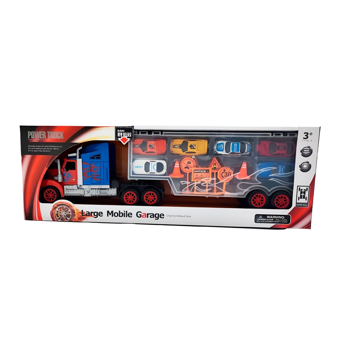 GENERICO - Tractomula Camion Transporte Carros Deportivos Señalizacion