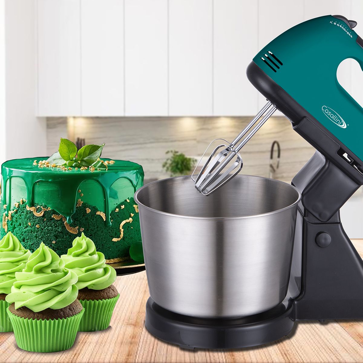 CASALLINI - Batidora De Pedestal  Tazón En Acero 7 Velocidades Casallini