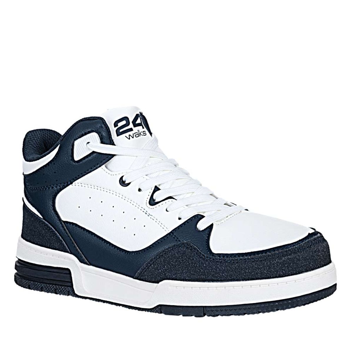 24 WALKS - Botabotin de Hombre marca 24 WALKS en Color BLANCO AZUL   BOTA SE419
