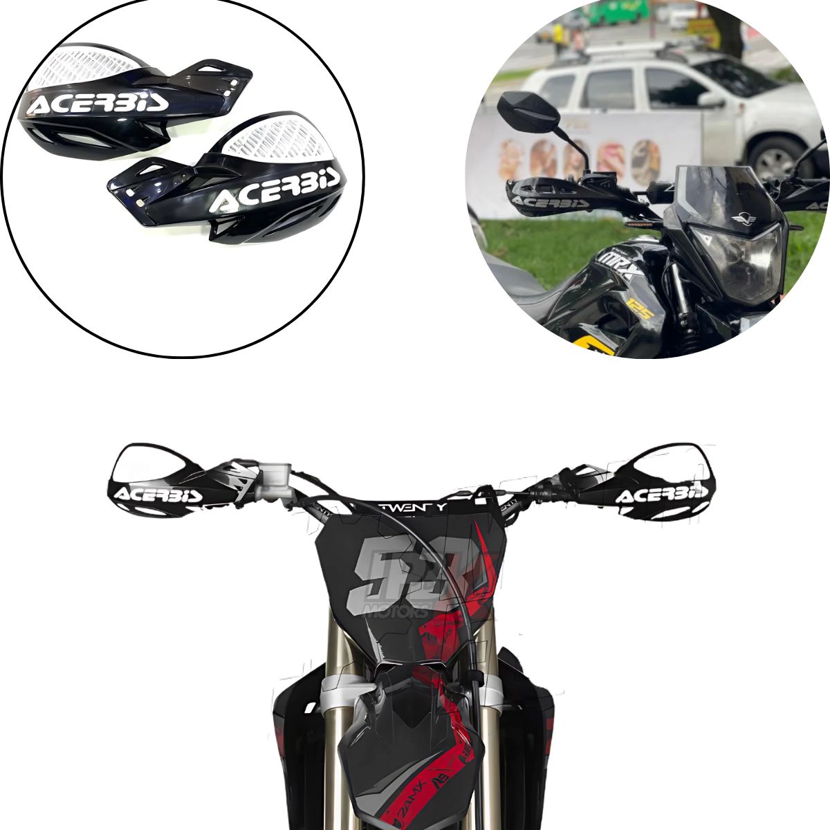 ACERBIS - Cortavientos acerbis universales moto lujo acccesorios