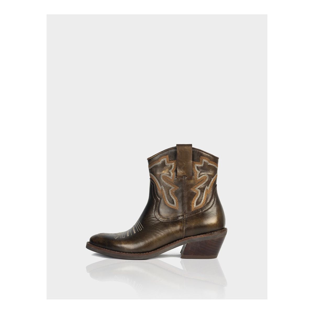 STIVALI - Botin Alamo Cuero Folia Cafe