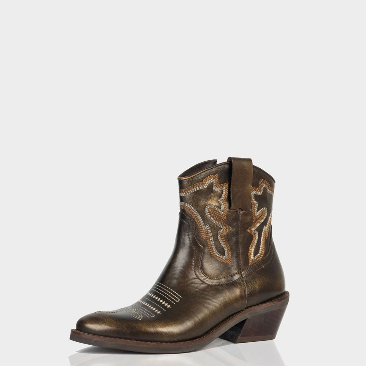 STIVALI - Botin Alamo Cuero Folia Cafe