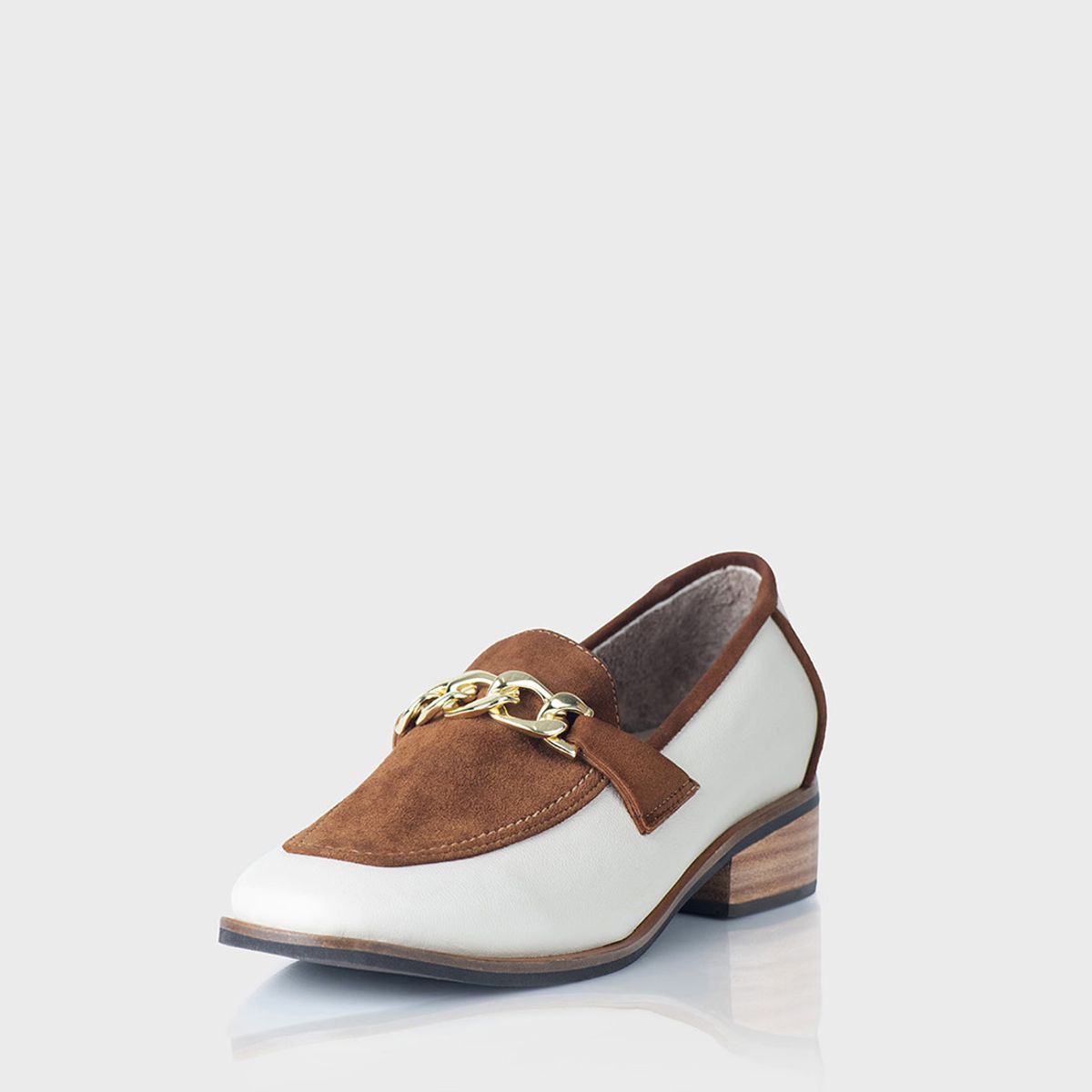 STIVALI - Mocasín Amaretto Cuero Beige x Canela