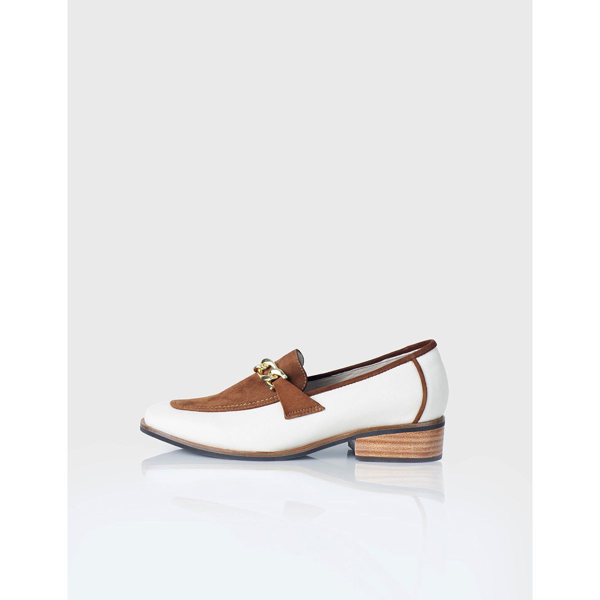 STIVALI - Mocasín Amaretto Cuero Beige x Canela
