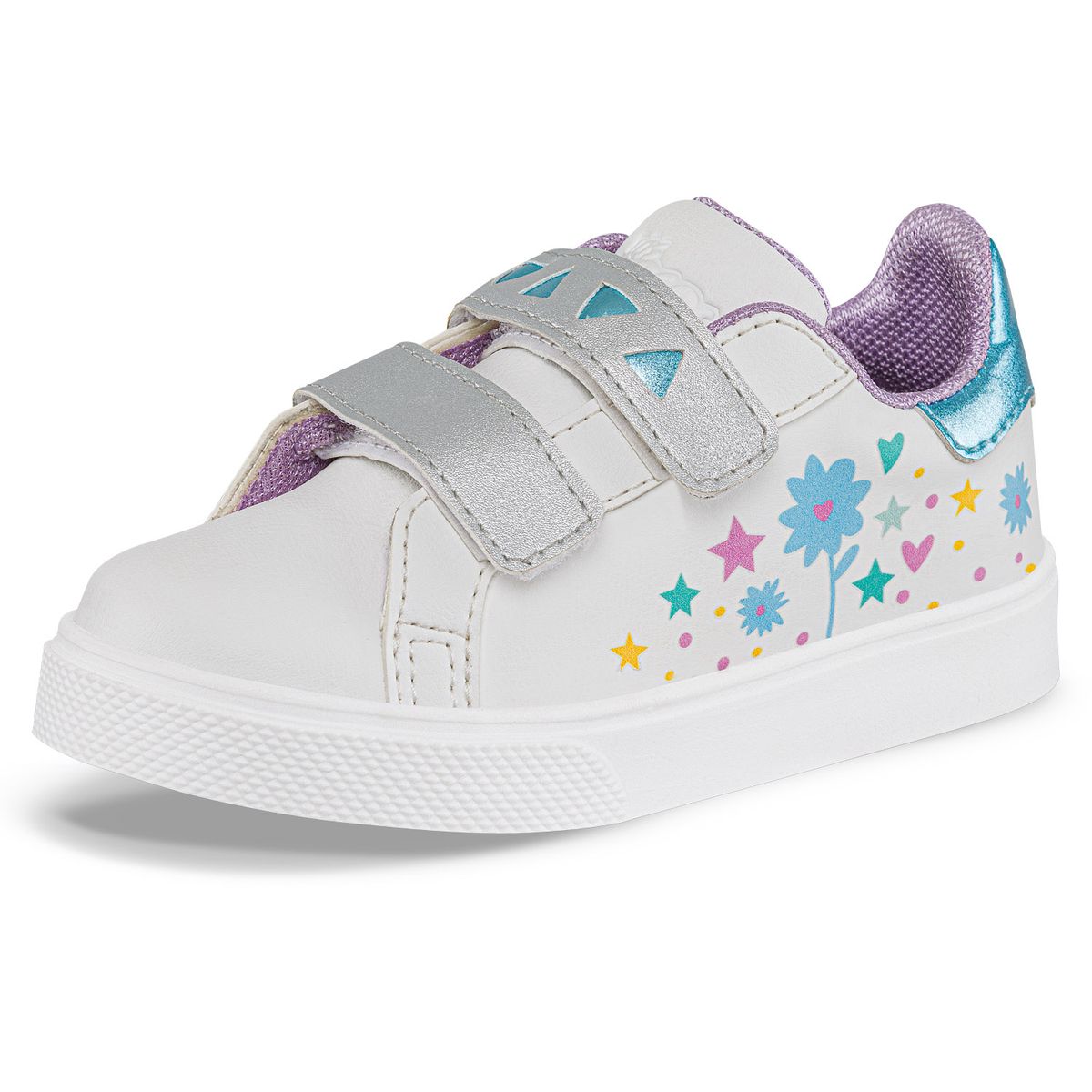 LOS GOMOSOS - Tenis Casuales Stimpy Blanco-Azul Los Gomosos para Niña