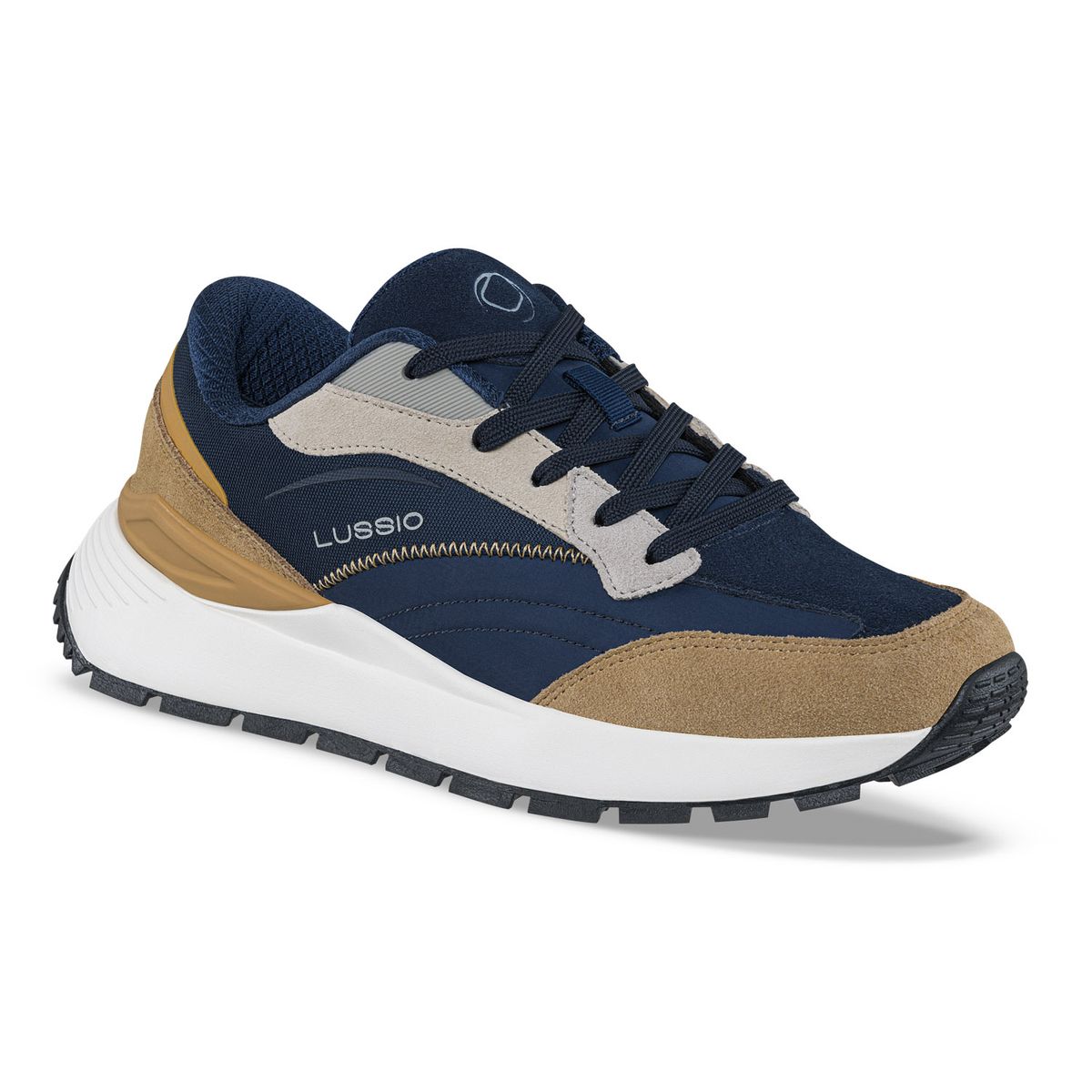 LUSSIO - Zapatos Casuales Sorello Azul Osc Lussio para Hombre