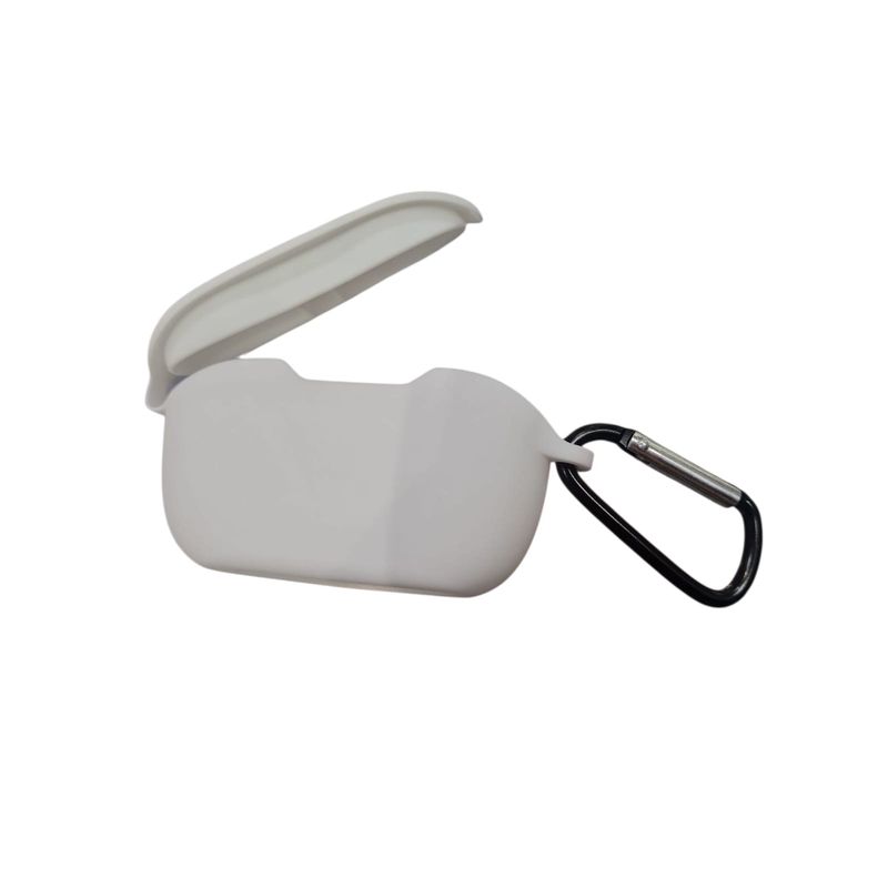GENERICO - ESTUCHE PROTECTOR BLANCO EN SILICONA PARA AUDIFONOS WAVE BUDS