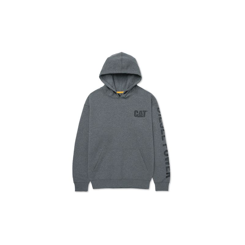 CAT - Buzo Hombre CAT Diesel Power Pullove Gris CAT