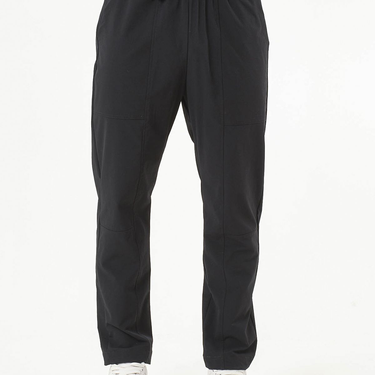 BELIFE - Pantalón negro bota recta para hombre