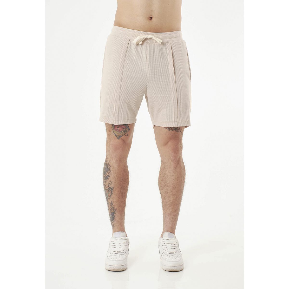 BELIFE - Bermuda arena para hombre en textura galleta